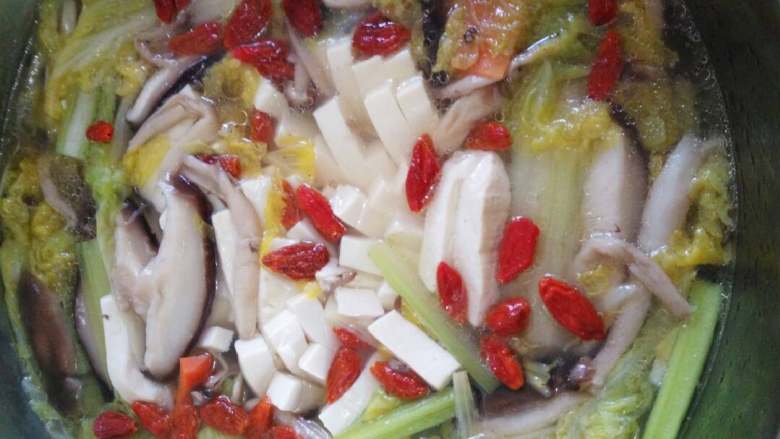 浓汤娃娃菜十乐享双节