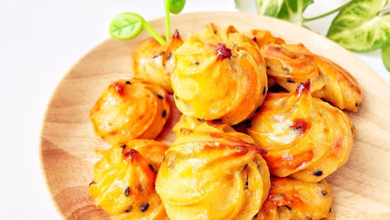 宝宝辅食红薯芝麻曲奇