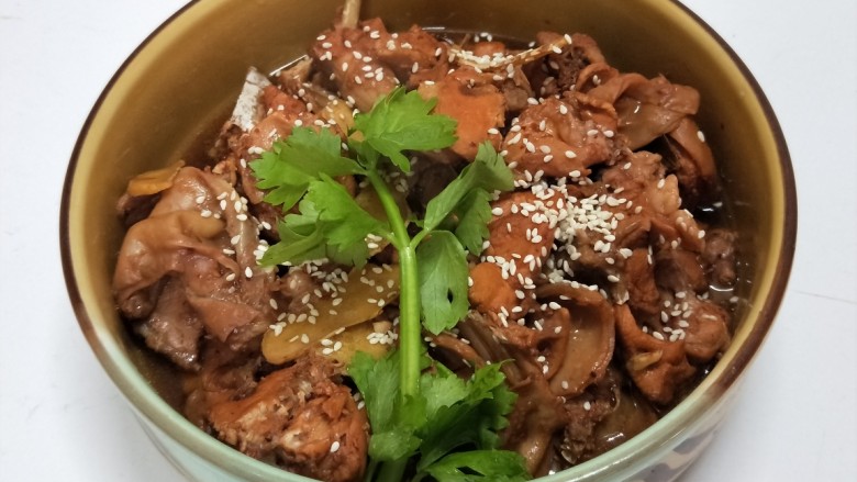 红曲酒焖兔子肉