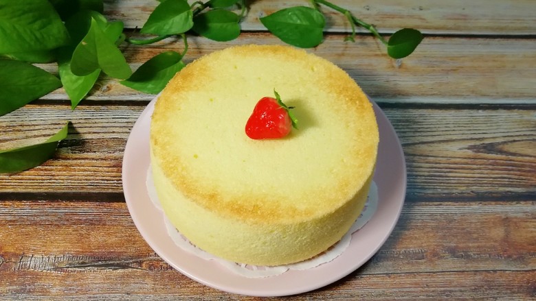 原味戚风蛋糕6寸