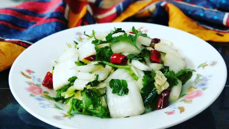 新年第一餐解油腻的小菜爆淹白菜帮