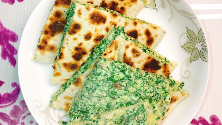 产后宜食油菜香菇馅饼