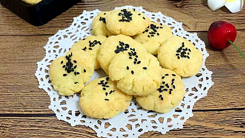 辅食计划芝麻小酥饼