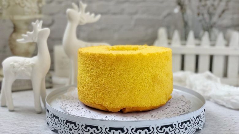 美容养颜、营养健康的南瓜戚风蛋糕