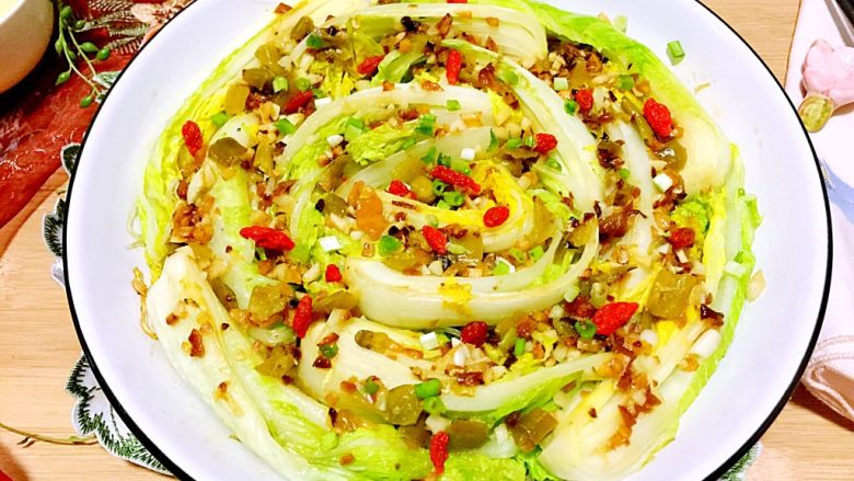 简单方便又美味蒜蓉粉丝娃娃菜