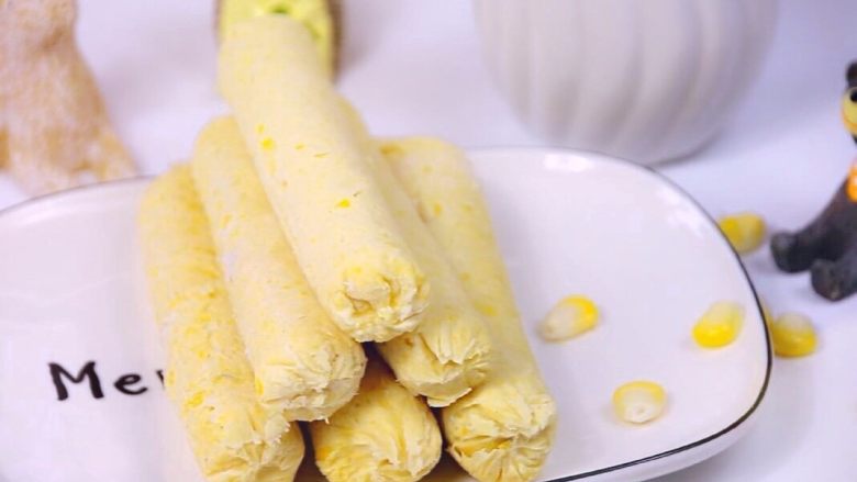 鸡肉玉米芝士肠宝宝营养辅食芝士蛋清