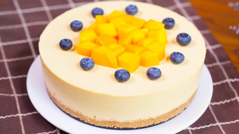 免烤箱蛋糕零失败芒果慕斯蛋糕