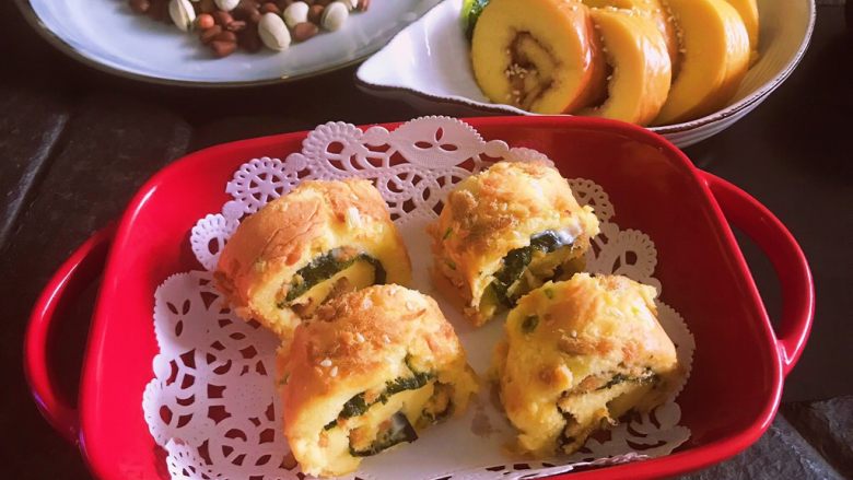 肉松海苔蛋糕卷详细版