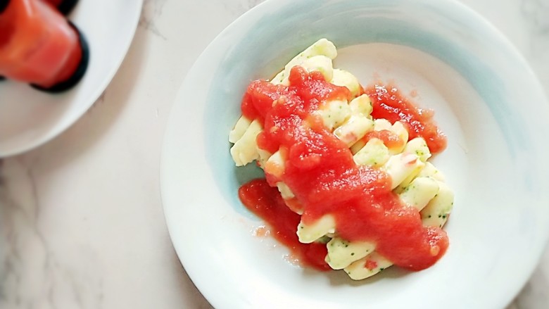 宝宝辅食多彩土豆条