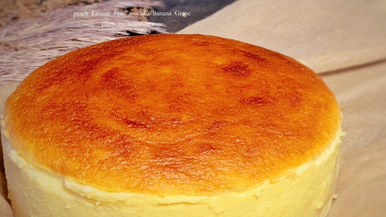 入口即化日式轻乳酪蛋糕