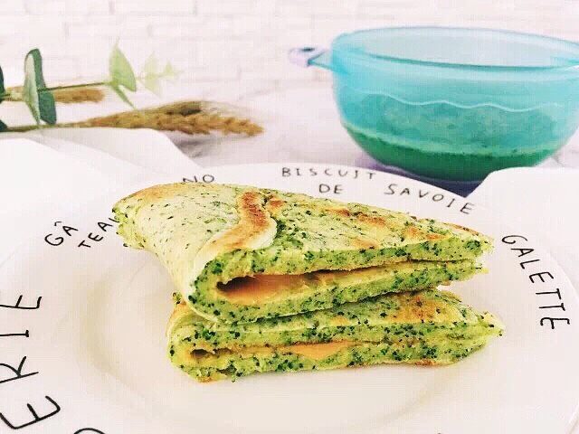 辅食计划西兰花蛋饼