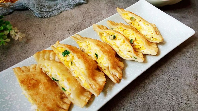 双层饺子盒子鸡蛋葱花馅