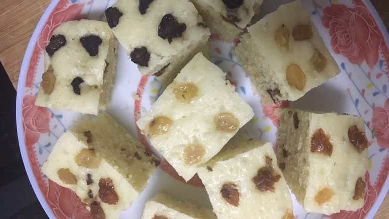 宝宝辅食彩色香甜红枣发糕