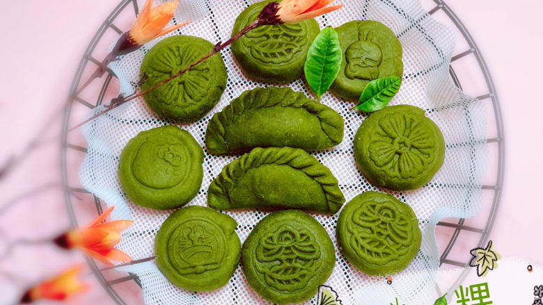 自制艾粿清明粿、青团