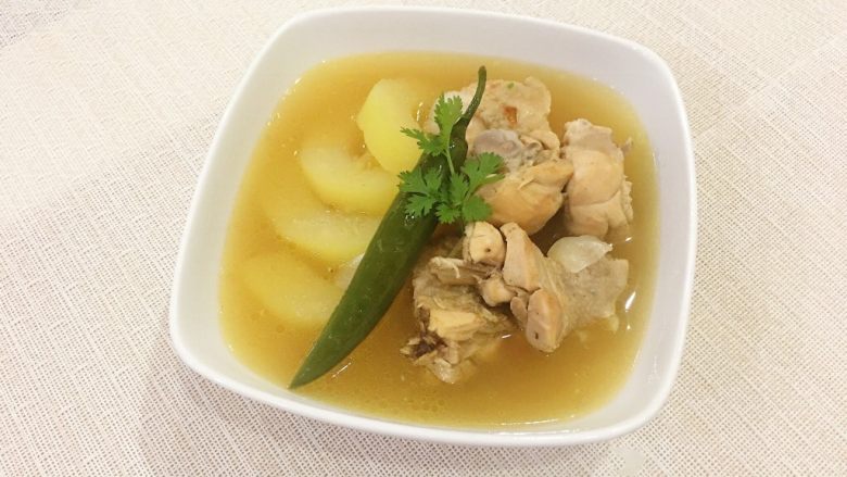 青木瓜鸡汤菲律宾Tinola