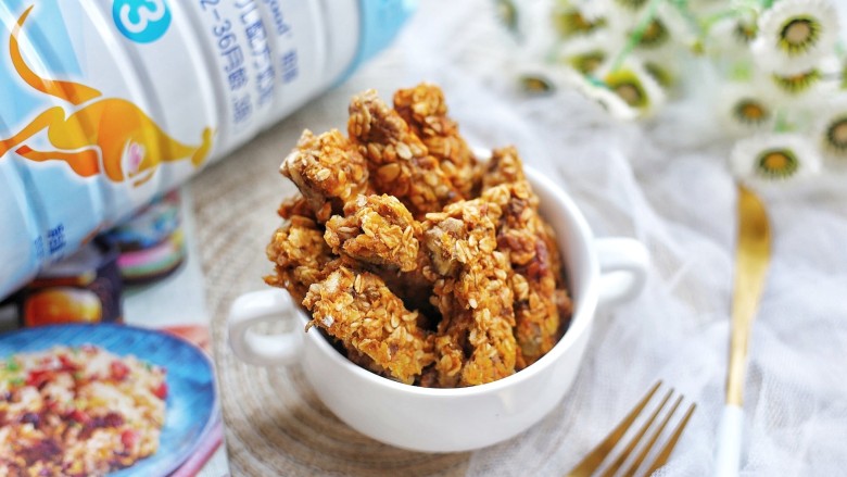 超受欢迎的红薯燕麦能量条