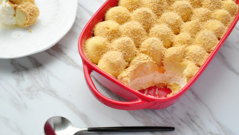 日式豆乳盒子蛋糕