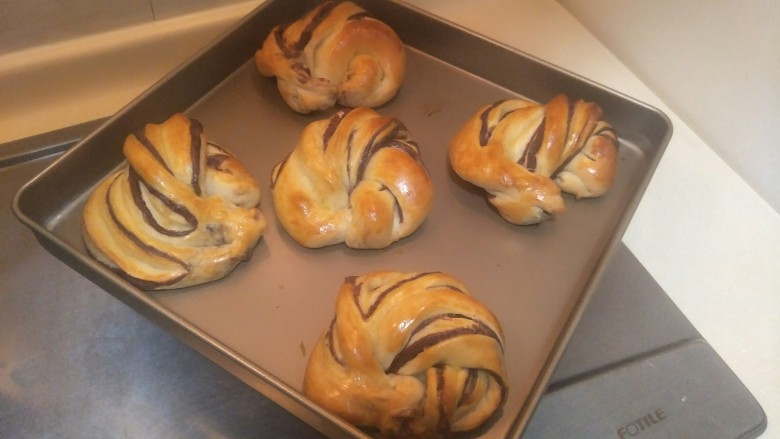 豆沙面包圈—改良版10个