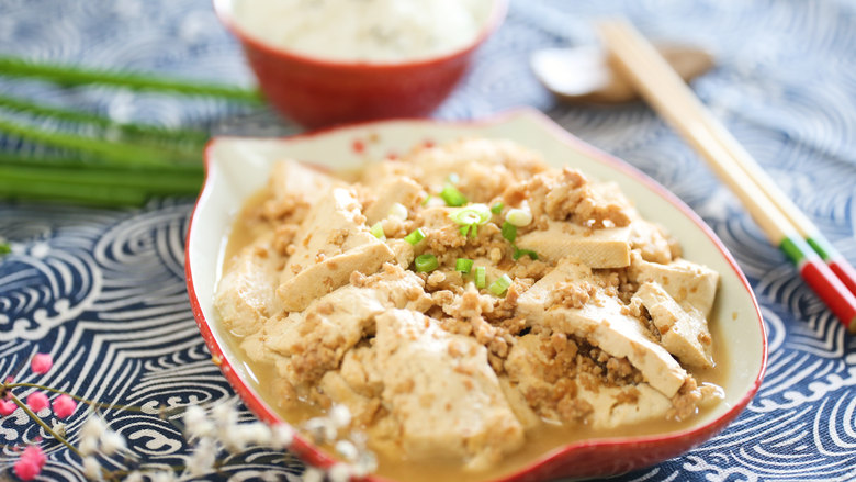 12m肉末烧豆腐宝宝辅食