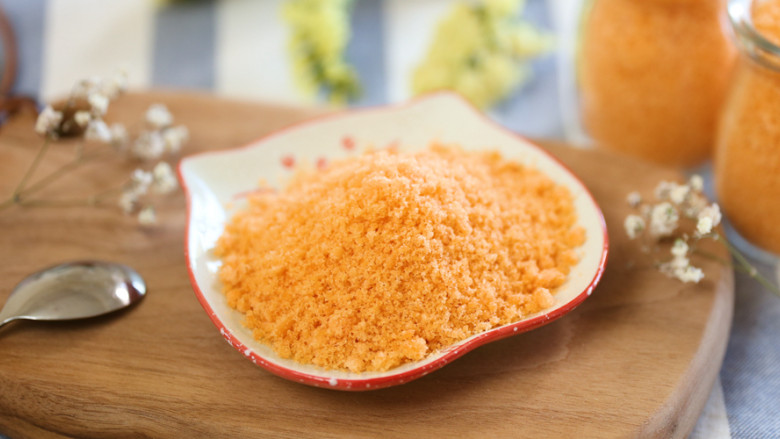 8m自制鱼肉松宝宝辅食