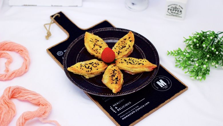 草莓芝士酥蛋挞皮版