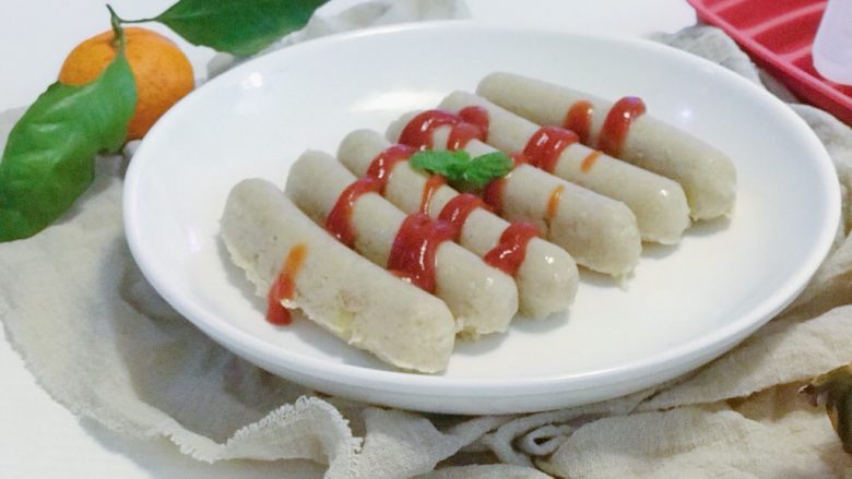 宝宝辅食猪肉玉米肠