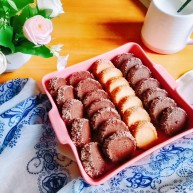 网红莎布蕾曲奇饼干原味巧克力口味