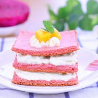 火龙果蛋糕宝宝辅食食谱