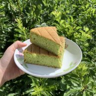 菠菜海绵蛋糕