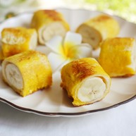 无敌简单的香蕉土司卷