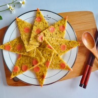 春季补钙食谱虾皮火腿饼