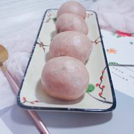 辅食紫薯豆沙包自制豆沙