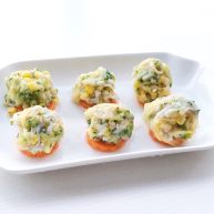 彩蔬鲜虾面条丸子