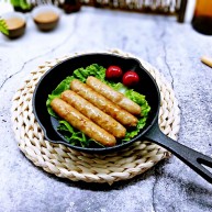 自制蒜香脆皮肠