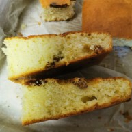 葡萄干海绵蛋糕