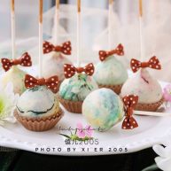 星空棒棒糖蛋糕