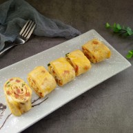 辅食计划火腿葱花厚蛋烧