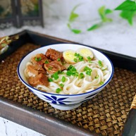 红烧牛肉空心面