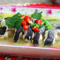 大蒜泡椒焖鲇鱼