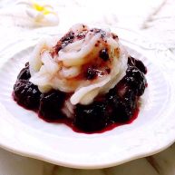 蓝莓山药雪峰泥