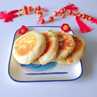 五香葱油肉饼
