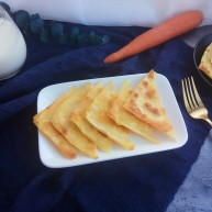 快手早餐馄饨皮妙用酥香肉饼