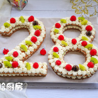 数字生日蛋糕