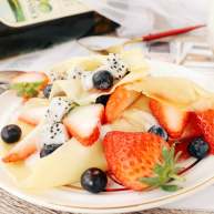 水果可丽饼宝宝甜品