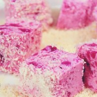 火龙果牛奶小方宝宝辅食颜值超高口感清凉