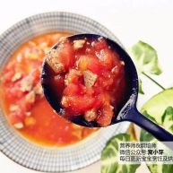 宝宝辅食番茄鸡肝猪肝汤