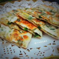 韭菜粉条薄饼