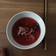 红菌肉片汤