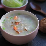 香菇鸡肉粥