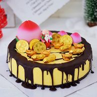 寿星公芒果慕斯蛋糕十寸